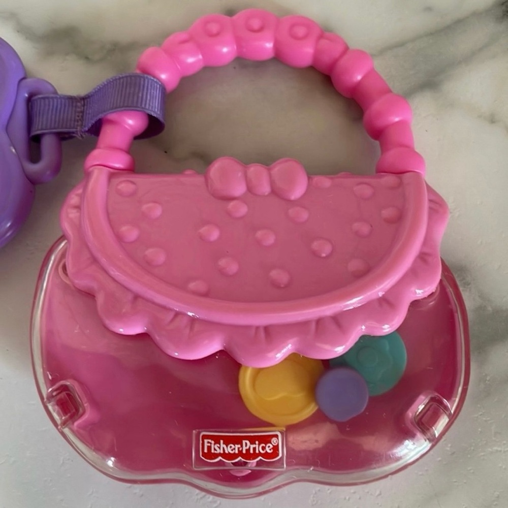 Fisher Price Purse Rattle - Picture 2 of 3